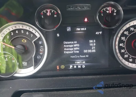 2016 Ram 1500 Sport z USA, uszkodzony, nr VIN 1C6RR7MTXGS211299